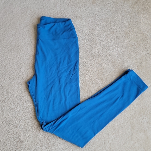 Blue leggings 💙 - Picture 1 of 2